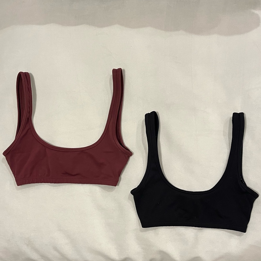Aritzia TNA Life Bra Tops x2